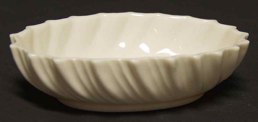 Coupe Off White Oval Shell Shaped Dish by Lenox-1