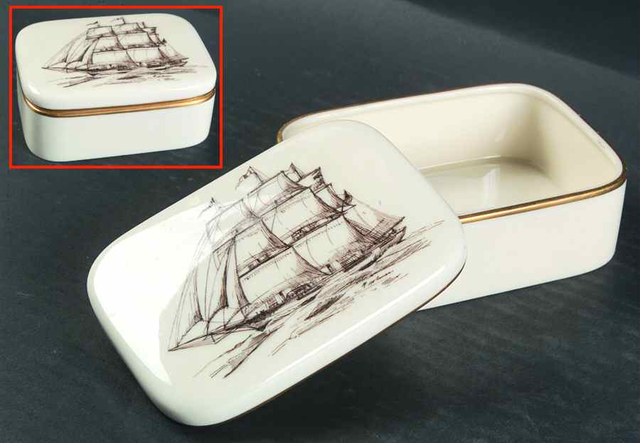 L200 Cigarette Box & Lid by Lenox-1