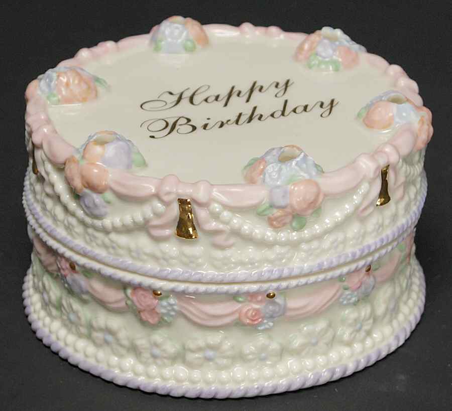 Happy Birthday Musical Birthday Cake by Lenox-1