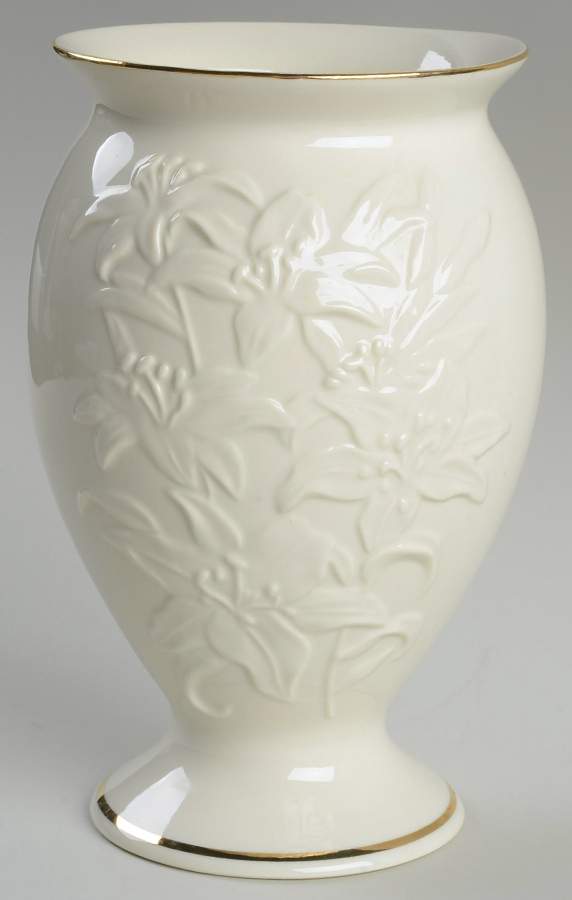 Tiger Lily Collection 8" Vase by Lenox-1