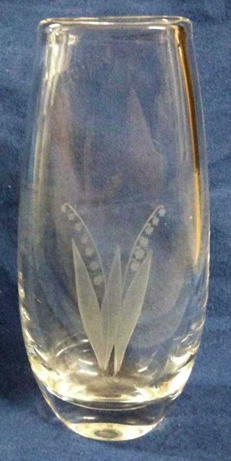 Unnamed Cut Vases 6" Flower Vase by Orrefors-1