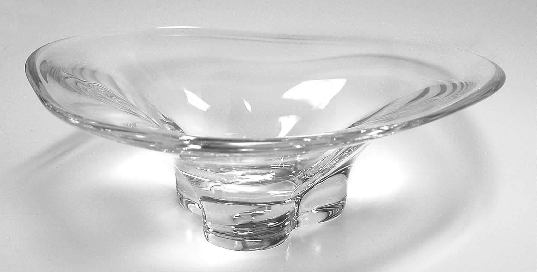 Nils Landberg (NL, NS) 12" Centerpiece by Orrefors-1