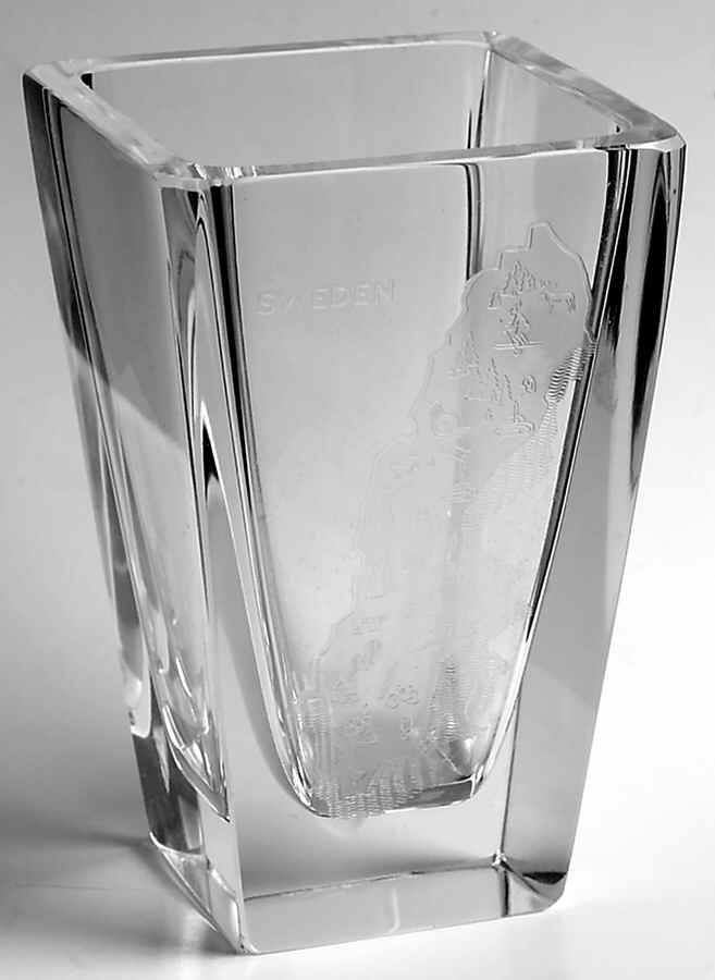 Unnamed Cut Vases 4" Flower Vase by Orrefors-1