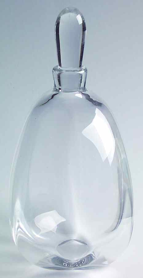 Lars Hellsten (LH) Perfume Bottle & Stopper by Orrefors-1