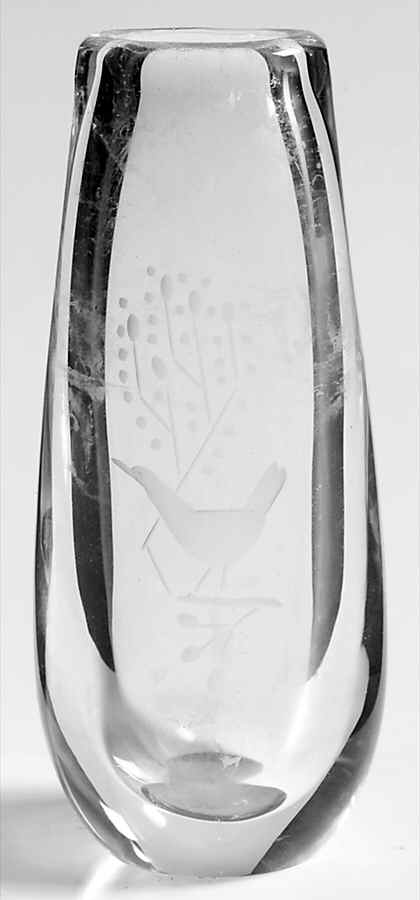 Unnamed Cut Vases 4" Bud Vase by Orrefors-1