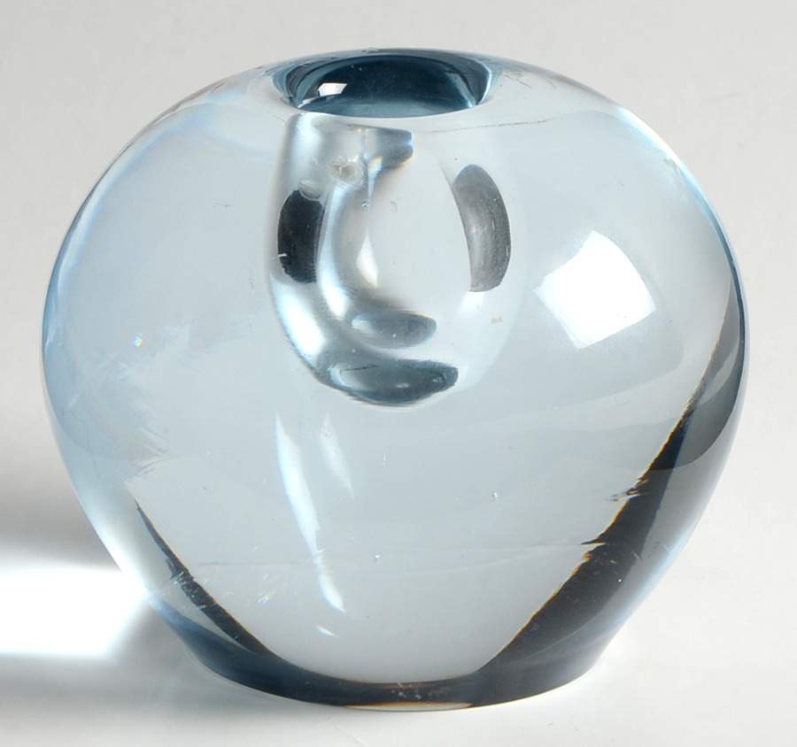 Edward Hald (EH) 2" Single Light Candlestick by Orrefors-1
