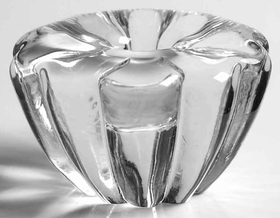 Sven Palmqvist (Sp) 1" Single Light Candlestick by Orrefors-1
