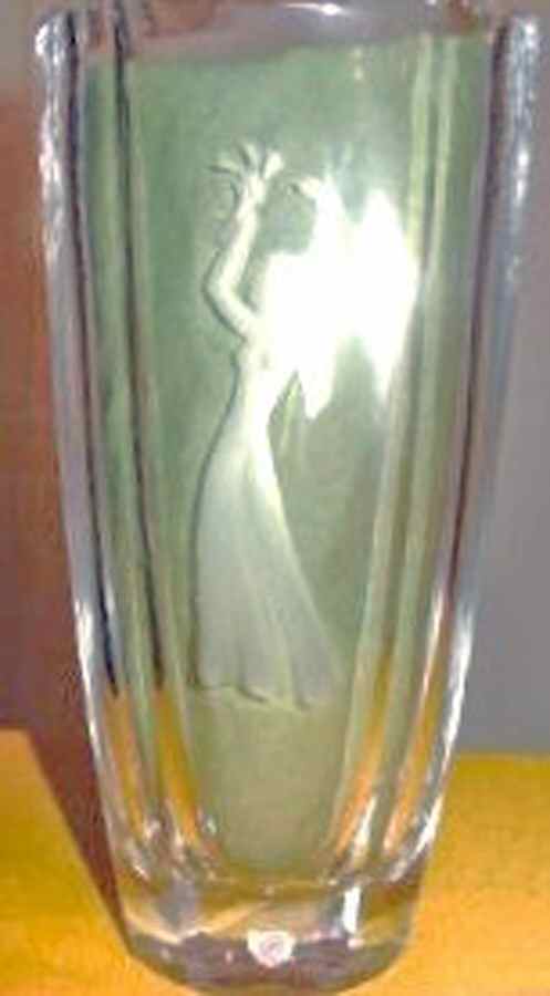 Unnamed Cut Vases 9" Flower Vase by Orrefors-1