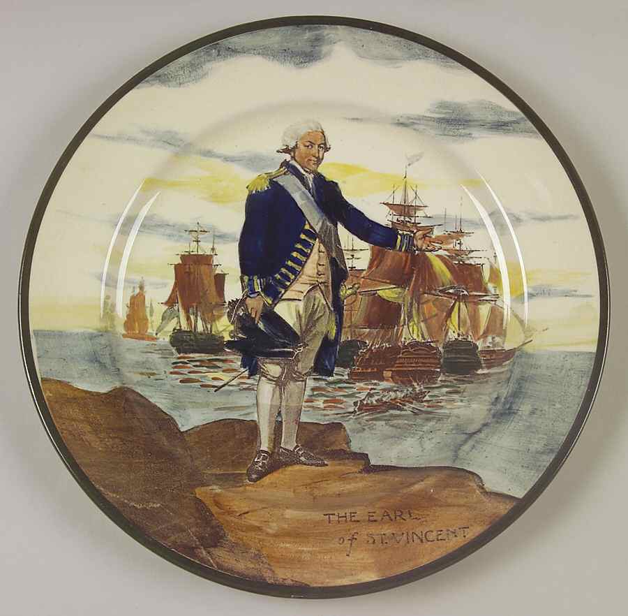 Nautical History C Dinner Plate by Royal Doulton-1
