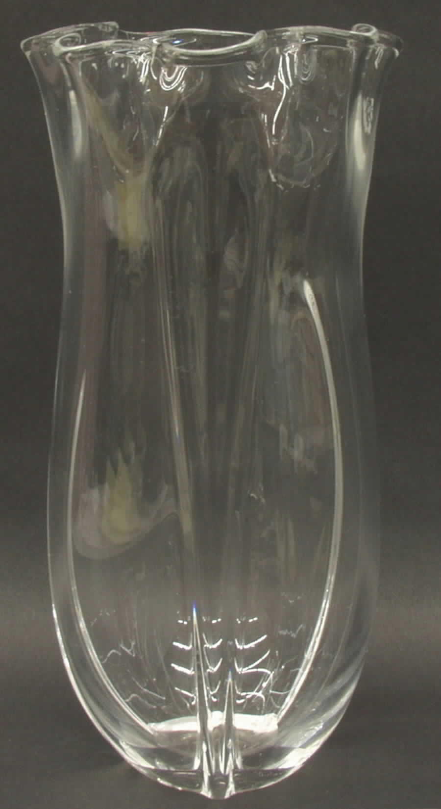 Seawave 8" Flower Vase by Steuben-1
