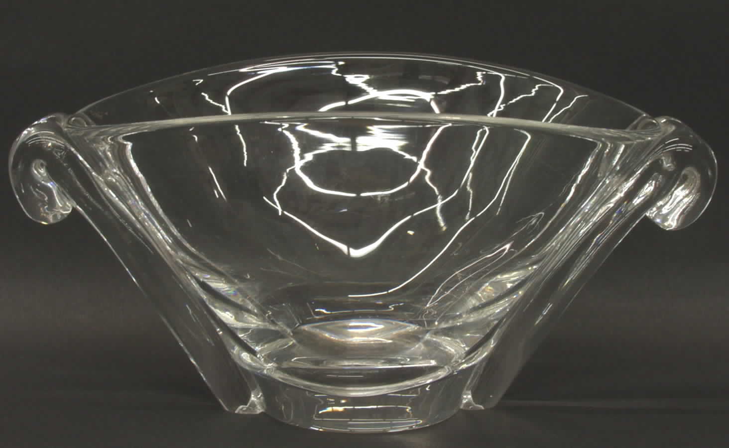 7970 9" Oval Bowl by Steuben-1