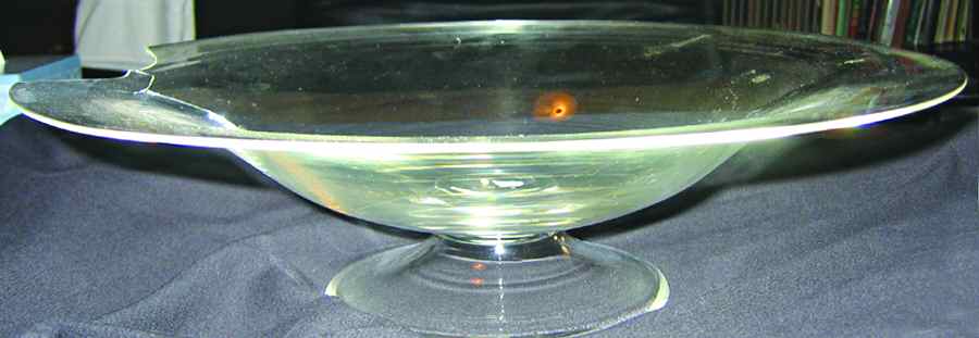 7378 14" Footed Bowl by Steuben-1