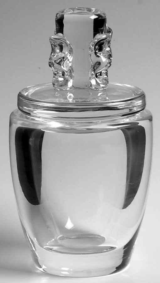Smoking Accessories Cigarette Jar & Lid by Steuben-1
