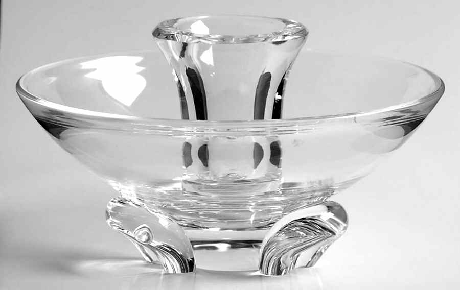 8039 3" Single Light Candlestick by Steuben-1