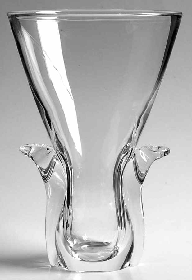 Lyre 7" Flower Vase by Steuben-1