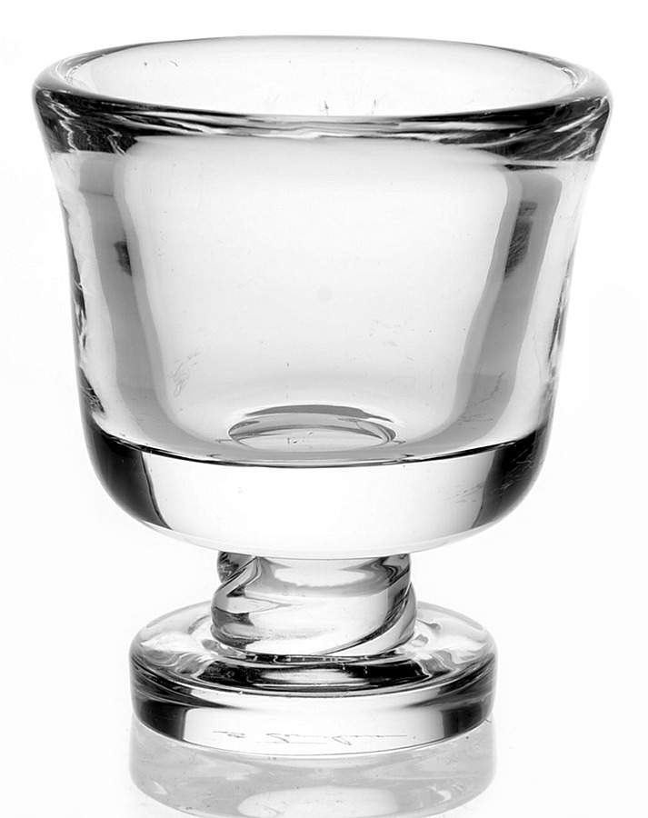 Smoking Accessories Footed Cigarette Urn by Steuben-1