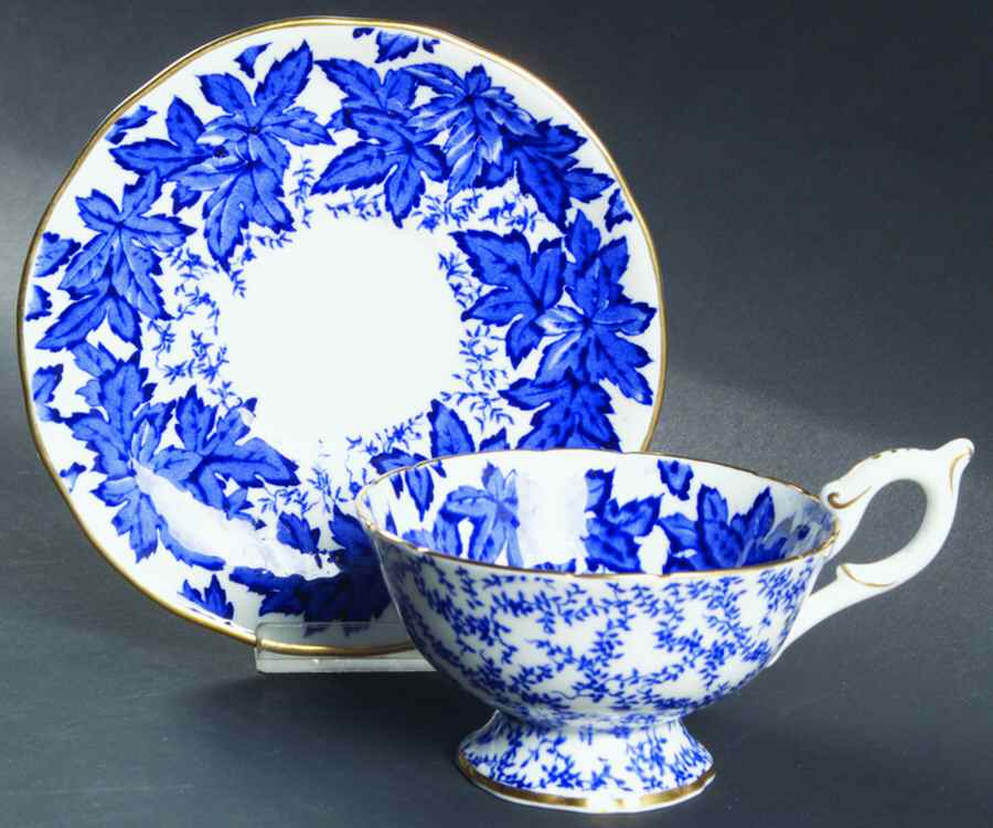 4891-A Footed Cup & Saucer Set by Coalport-1