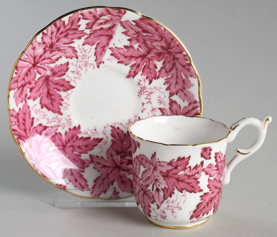 4891-B Footed Demitasse Cup & Saucer Set by Coalport-1