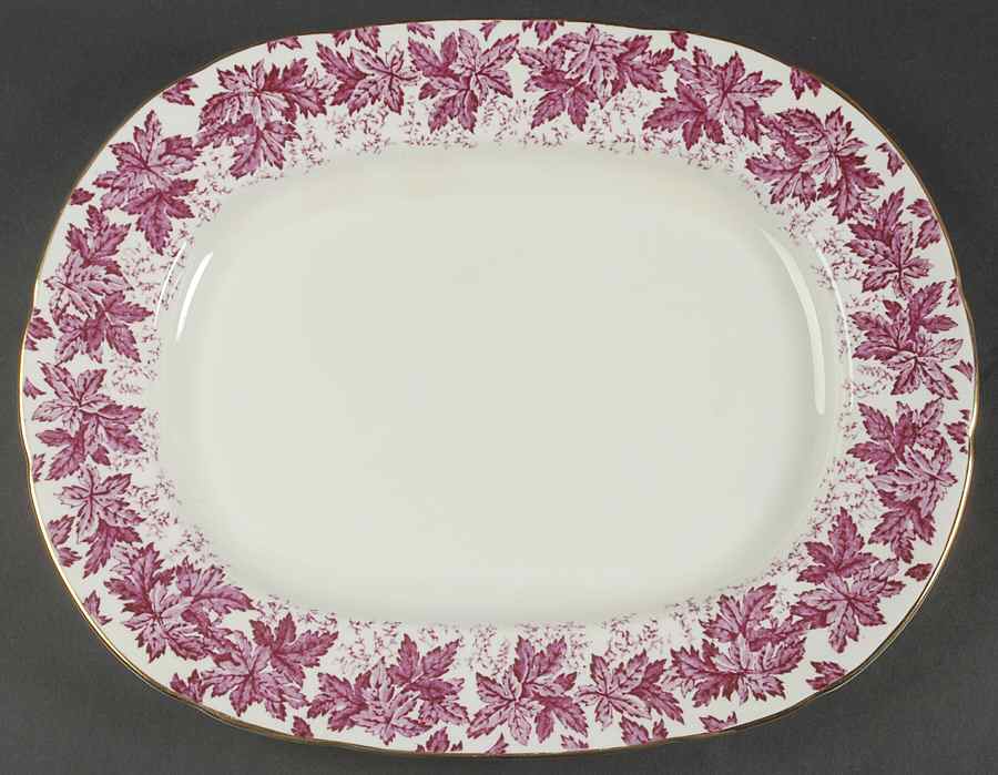 4891-B 15" Oval Serving Platter by Coalport-1