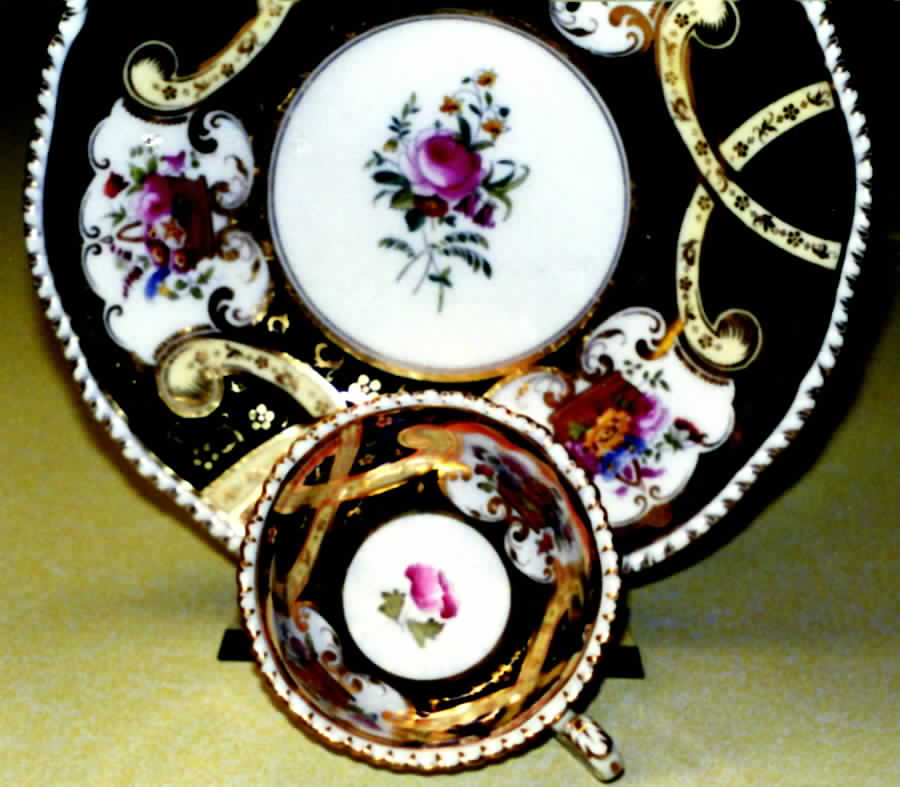 5772 Footed Cup & Saucer Set by Coalport-1