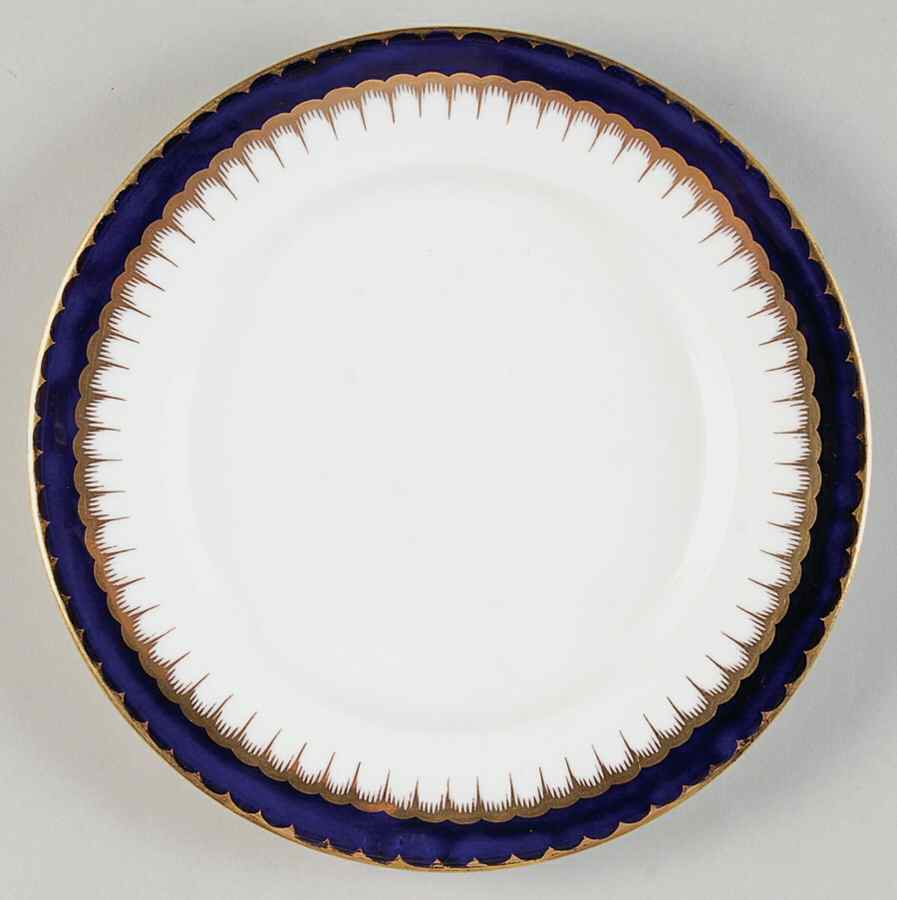 6143 Cobalt Blue Salad Plate by Coalport-1