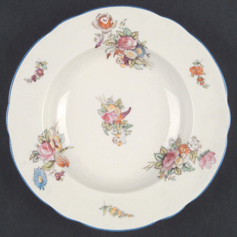 6562-A Rim Soup Bowl by Coalport-1