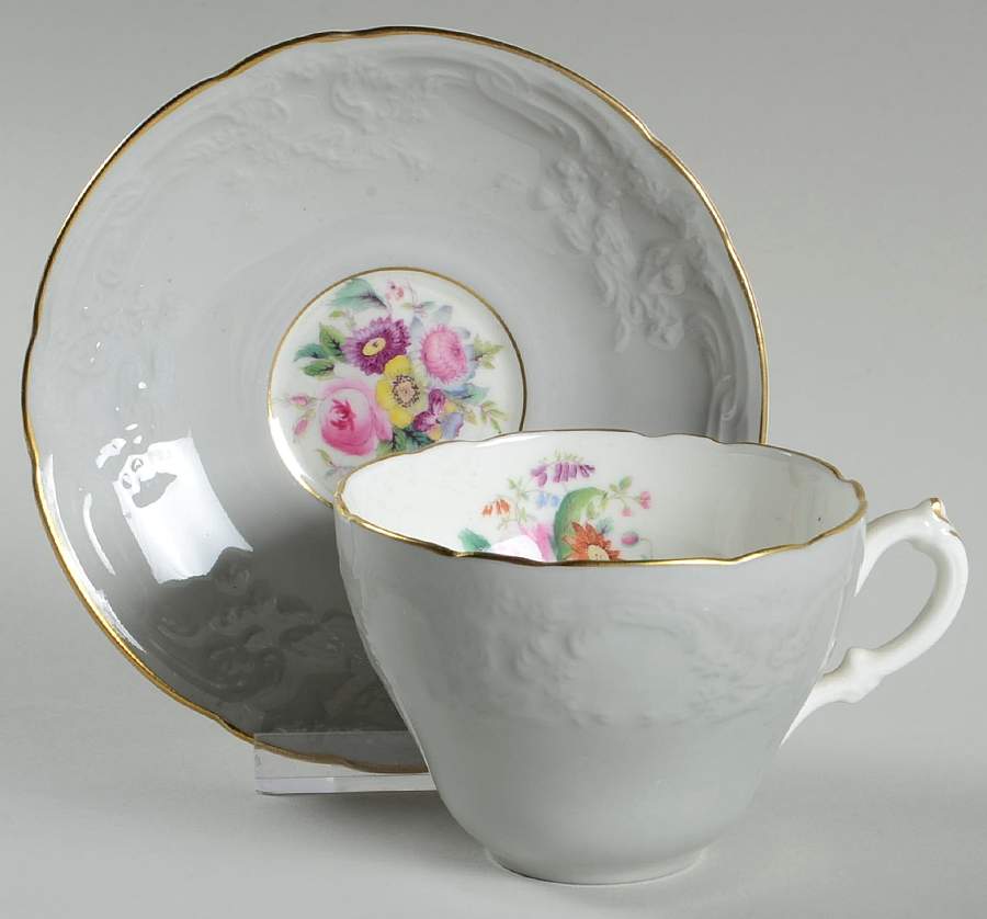 9719 Flat Cup & Saucer Set by Coalport-1