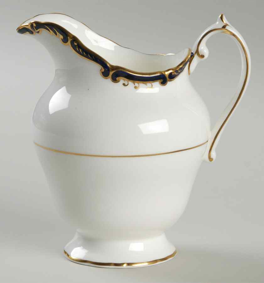 Admiral Cobalt Blue Creamer by Coalport-1