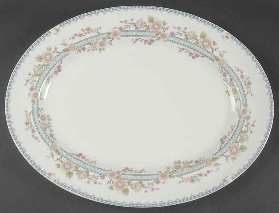 April 15" Oval Serving Platter by Coalport-1