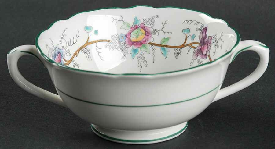 Arcadia Footed Cream Soup Bowl by Coalport-1