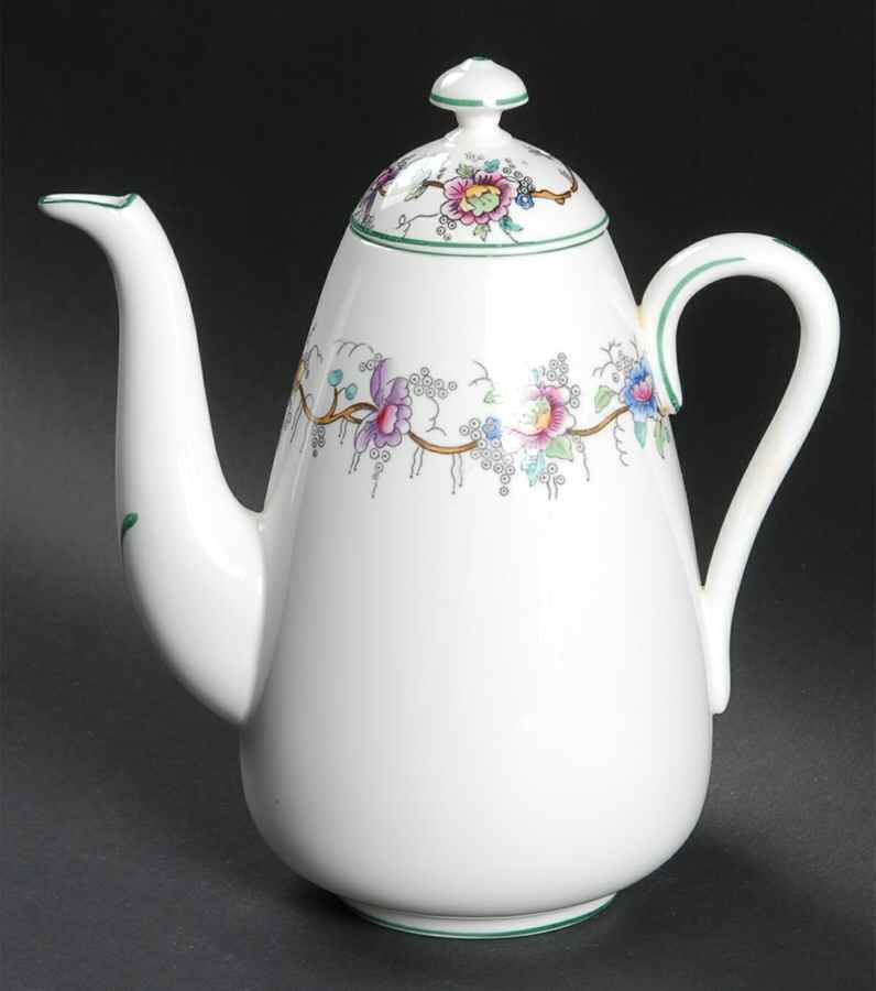 Arcadia Mini Coffee Pot & Lid by Coalport-1