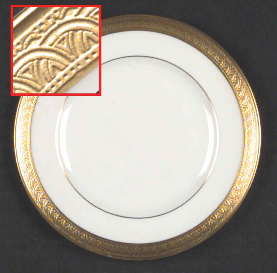 Argenta Gold Bread & Butter Plate by Coalport-1