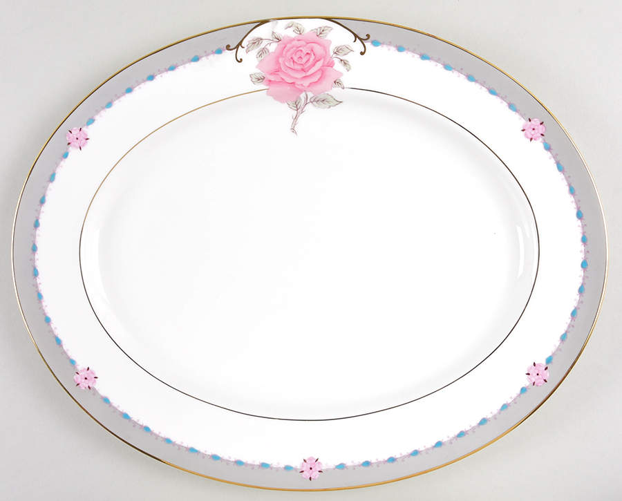 Aristocrat 15" Oval Serving Platter by Coalport-1