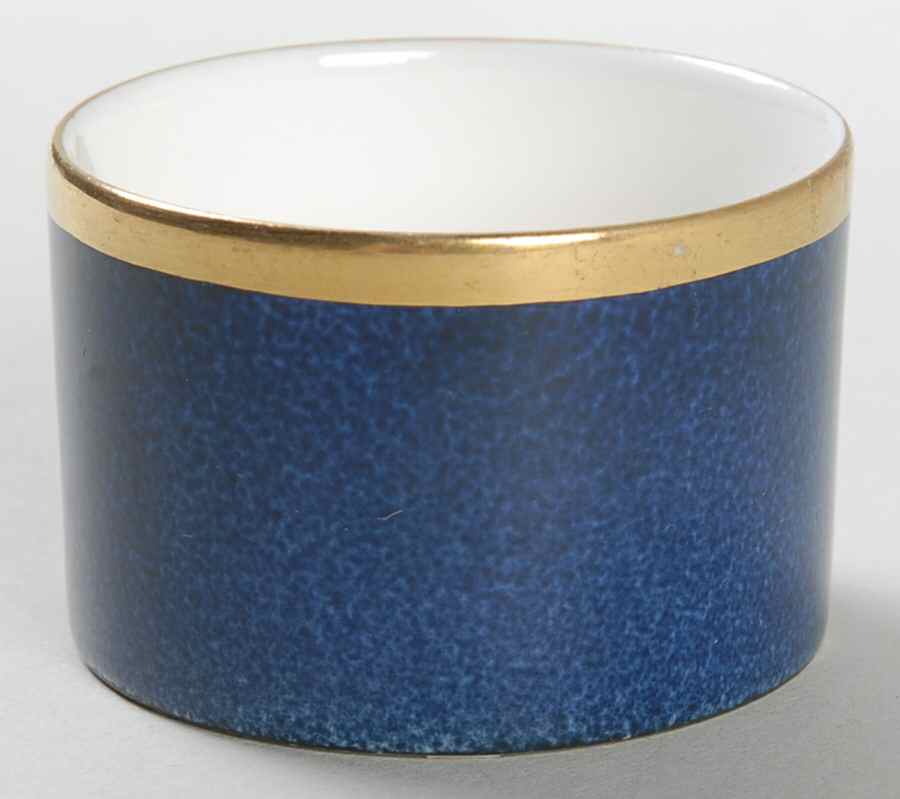 Athlone Blue Pill Box No Lid by Coalport-1