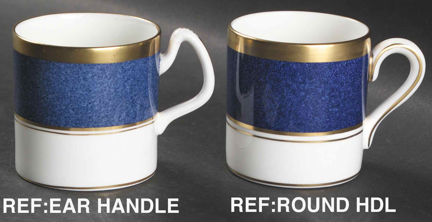 Athlone Blue Flat Demitasse Cup by Coalport-1