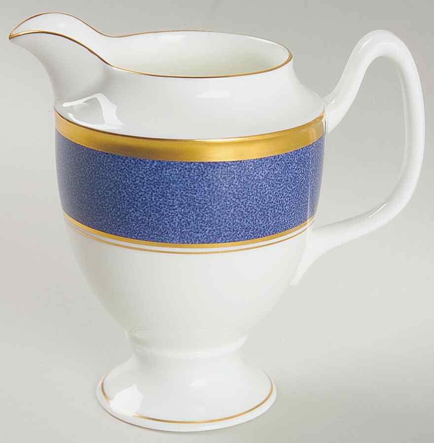 Athlone Blue Creamer by Coalport-1