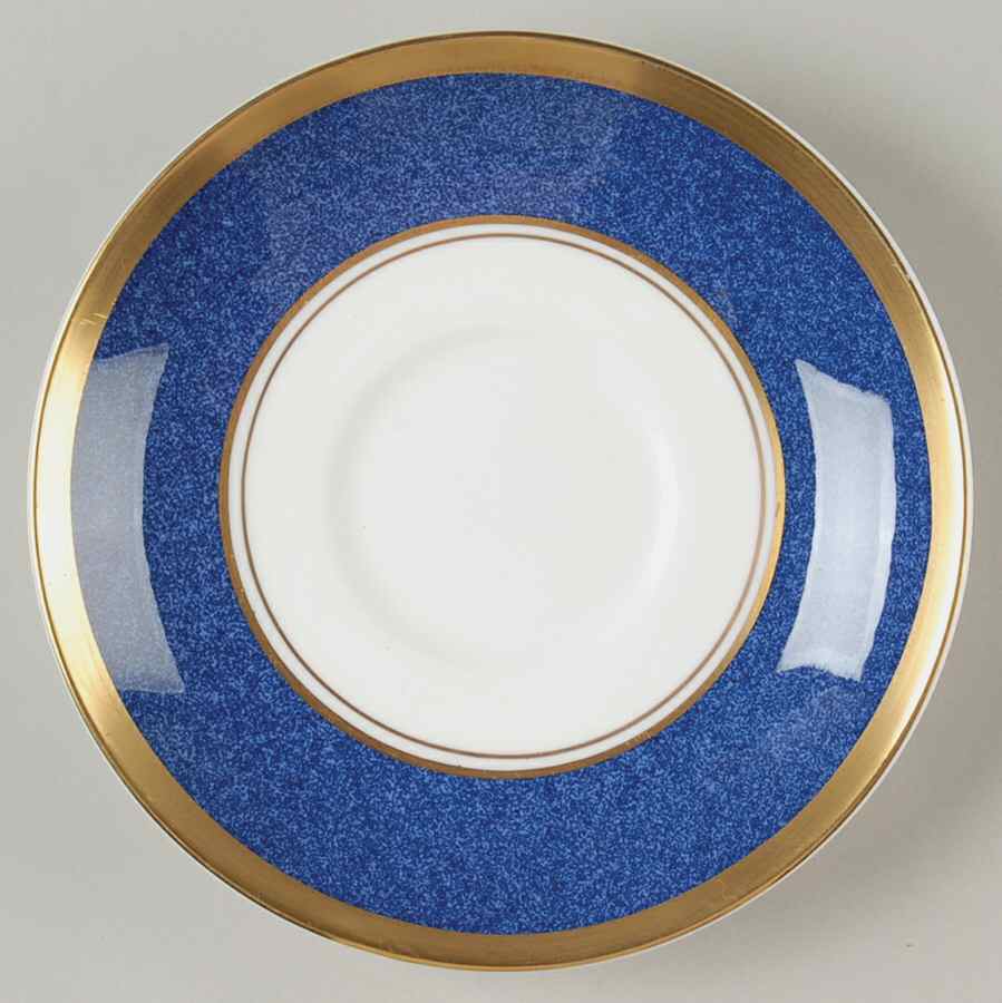 Athlone Blue Saucer for Footed Cup by Coalport-1