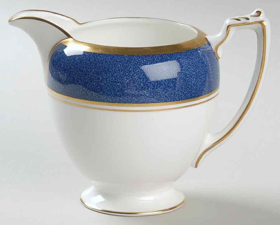 Athlone Blue Creamer by Coalport-1