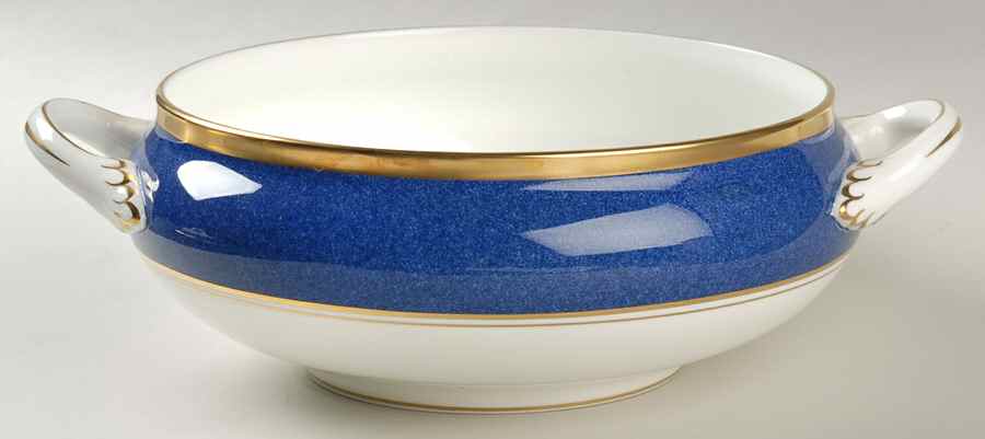 Athlone Blue Round Vegetable No Lid by Coalport-1