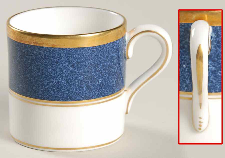 Athlone Blue Flat Demitasse Cup by Coalport-1