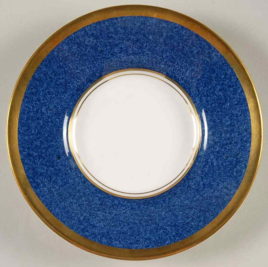 Athlone Blue Saucer for Flat Demitasse Cup by Coalport-1