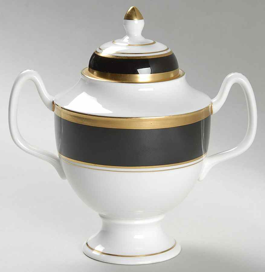 Athlone Brown Sugar Bowl & Lid by Coalport-1