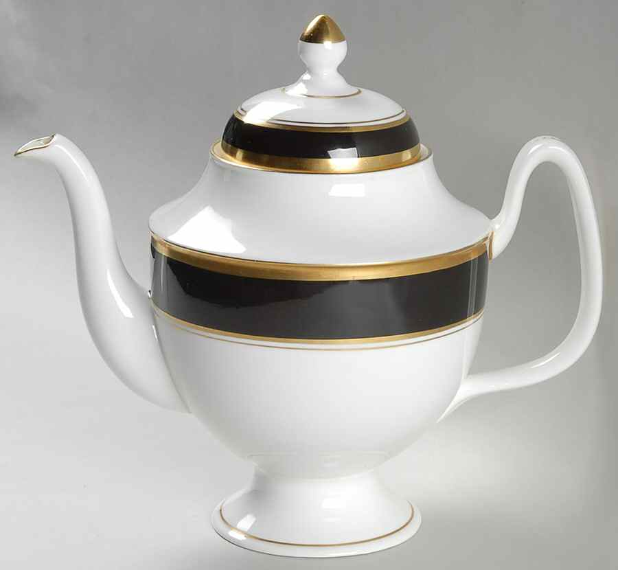 Athlone Brown Teapot & Lid by Coalport-1