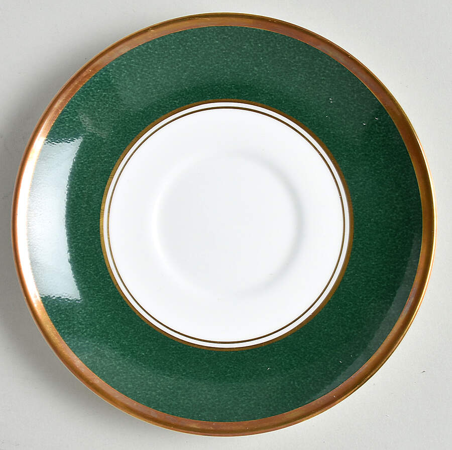 Athlone Green Saucer by Coalport-1