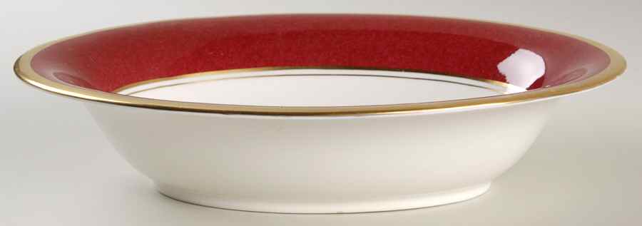 Athlone Marone (Ruby) 9" Oval Vegetable Bowl by Coalport-1