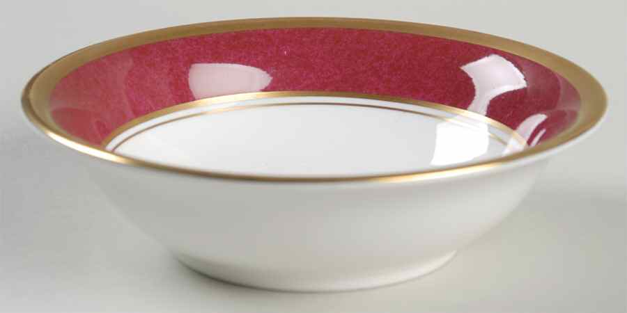 Athlone Marone (Ruby) Coupe Cereal Bowl by Coalport-1