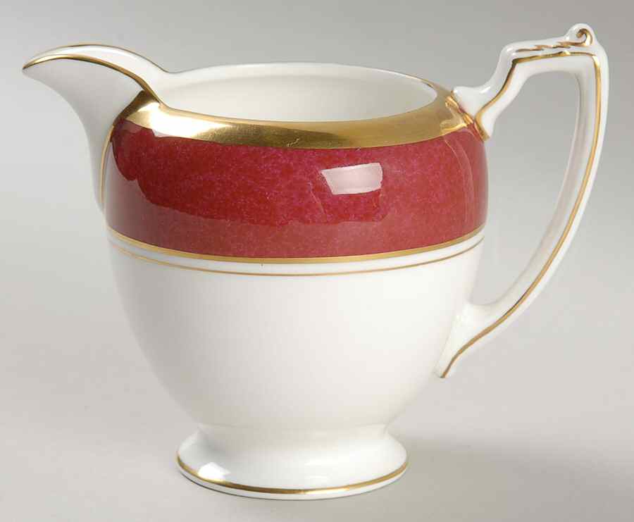 Athlone Marone (Ruby) Mini Creamer by Coalport-1