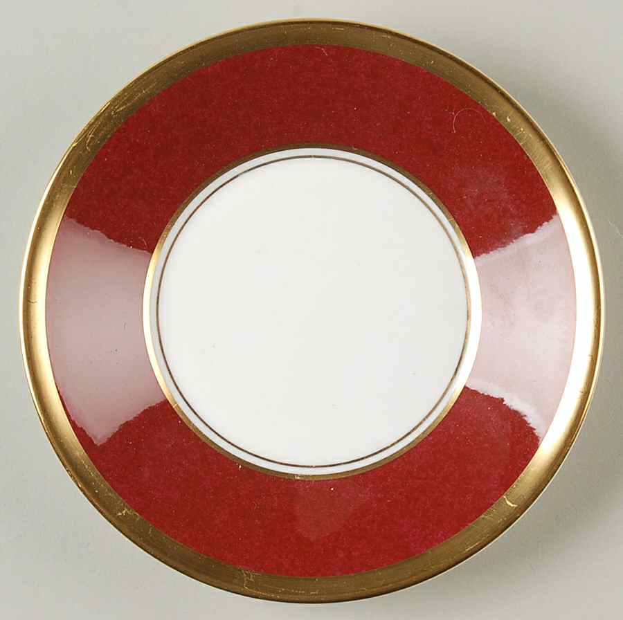 Athlone Marone (Ruby) Saucer for Flat Cup by Coalport-1