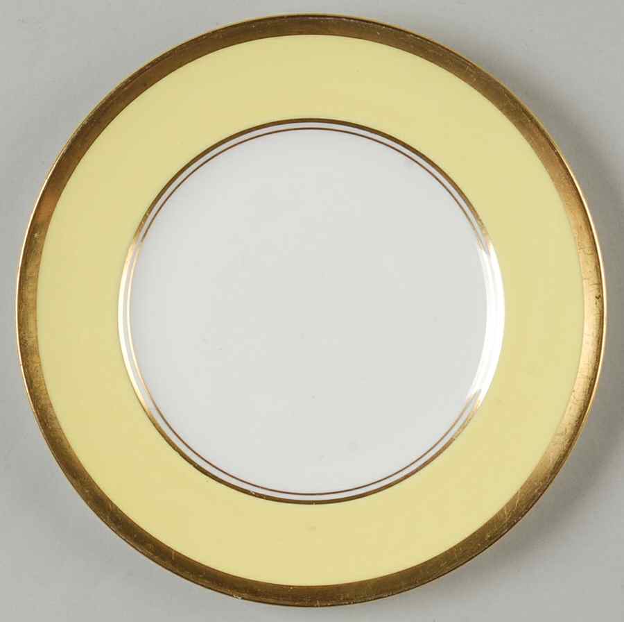 Athlone Yellow Bread & Butter Plate by Coalport-1