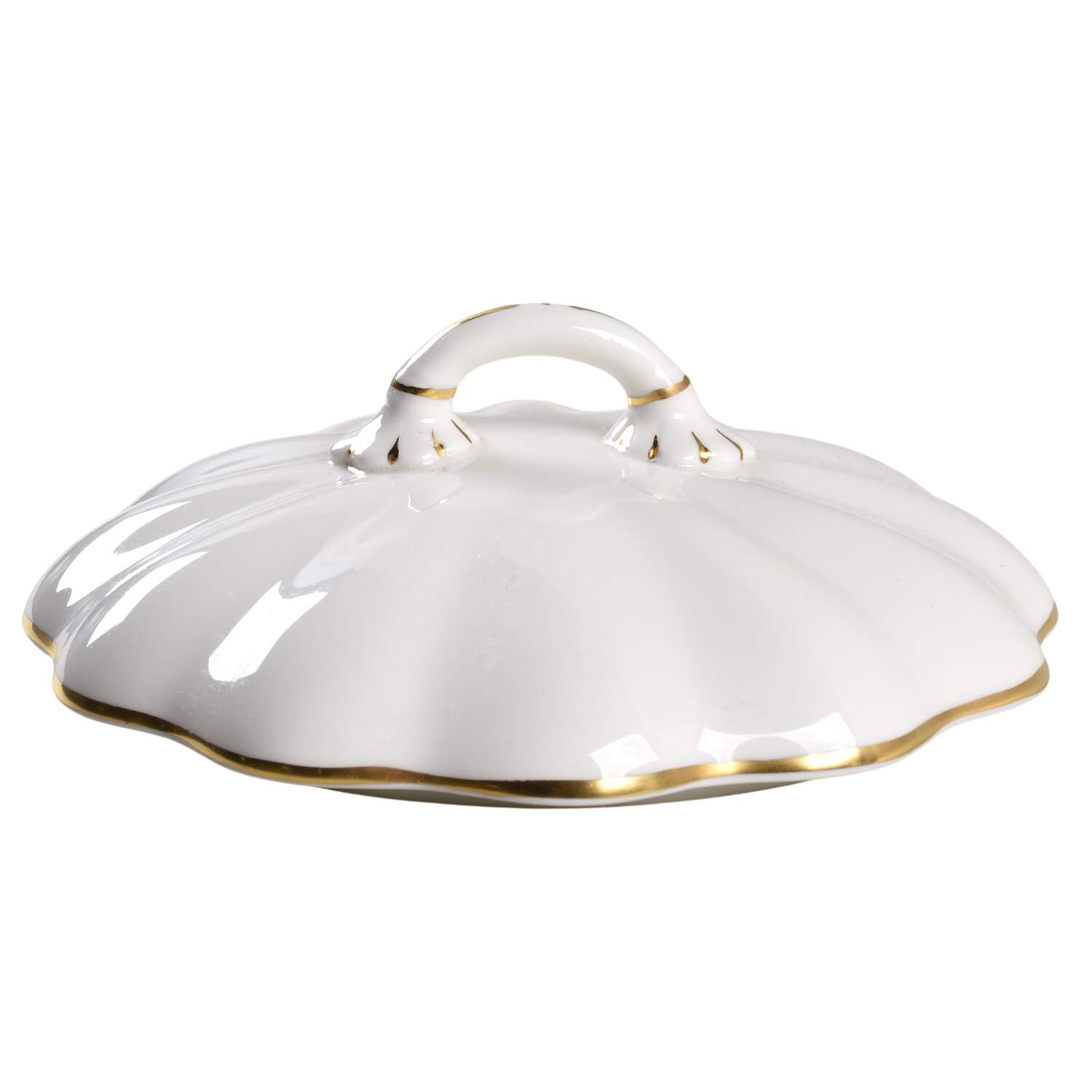 Aurora Lid for Round Vegetable by Coalport-1